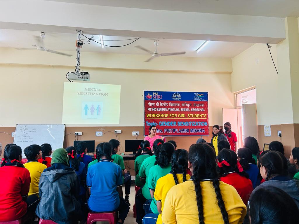Students interacting